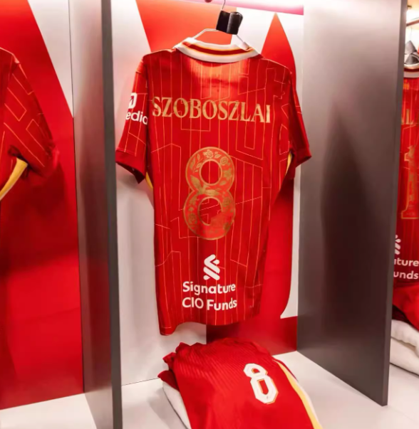 （S-4XL）1:1 Copy Top Quality 2024/2025 Liverpool Home Football Jersey （Fan Edition）