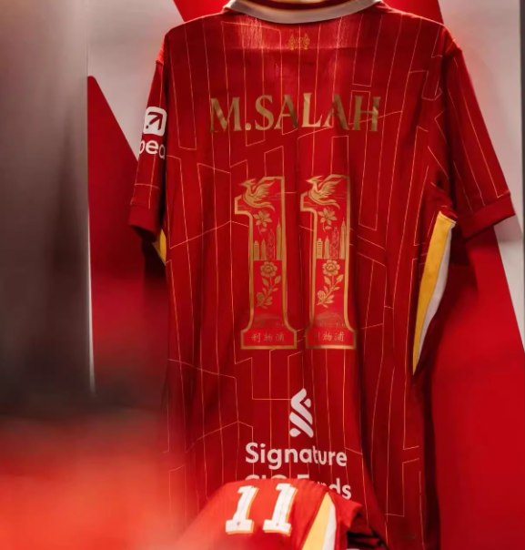 （S-4XL）1:1 Copy Top Quality 2024/2025 Liverpool Home Football Jersey （Fan Edition）