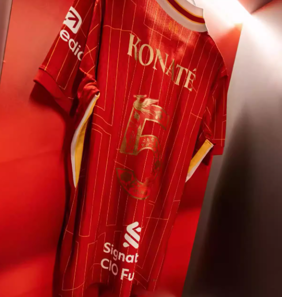 （S-4XL）1:1 Copy Top Quality 2024/2025 Liverpool Home Football Jersey （Fan Edition）