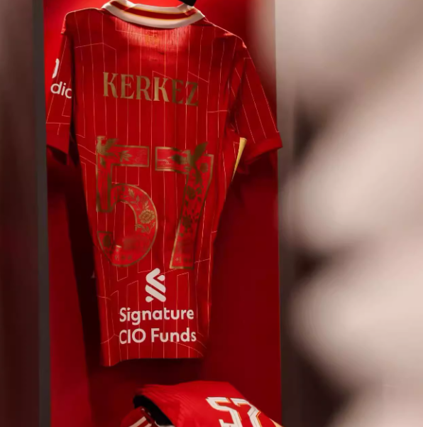 （S-4XL）1:1 Copy Top Quality 2024/2025 Liverpool Home Football Jersey （Fan Edition）