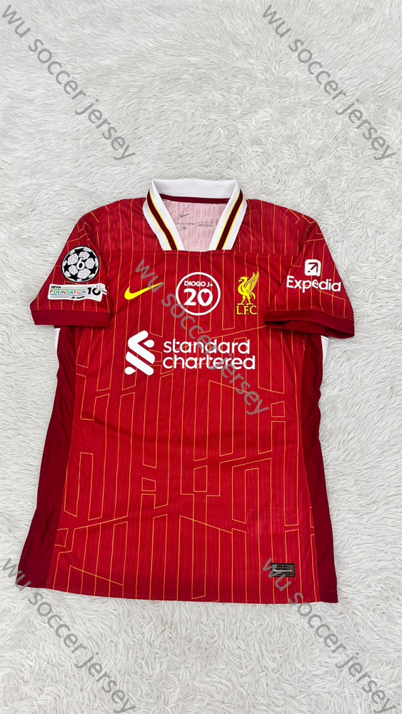 （S-4XL）1:1 Copy Top Quality 2025/2026 Liverpool Home Football Jersey （Fan Edition）