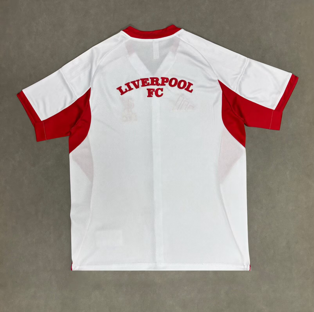 （S-4XL）1:1 Copy Top Quality 2025/2026 Liverpool  Baseball uniform Football Jersey （ Baseball uniform）