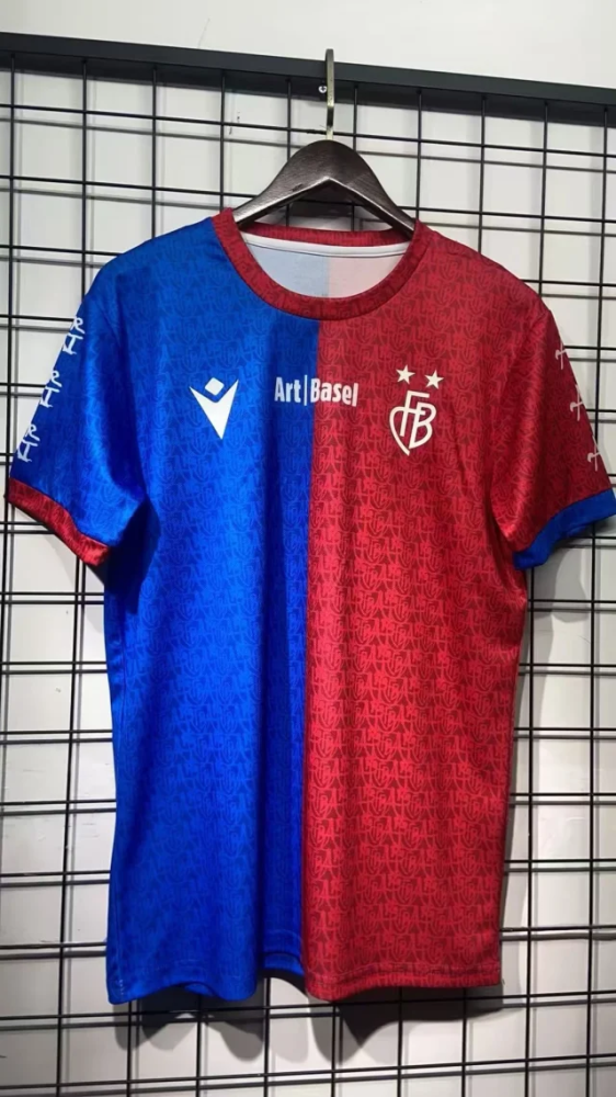 （S-4XL）1:1 Copy Top Quality 2025/2026 FC Basel Special Edition Football Jersey （ Fan Edition）