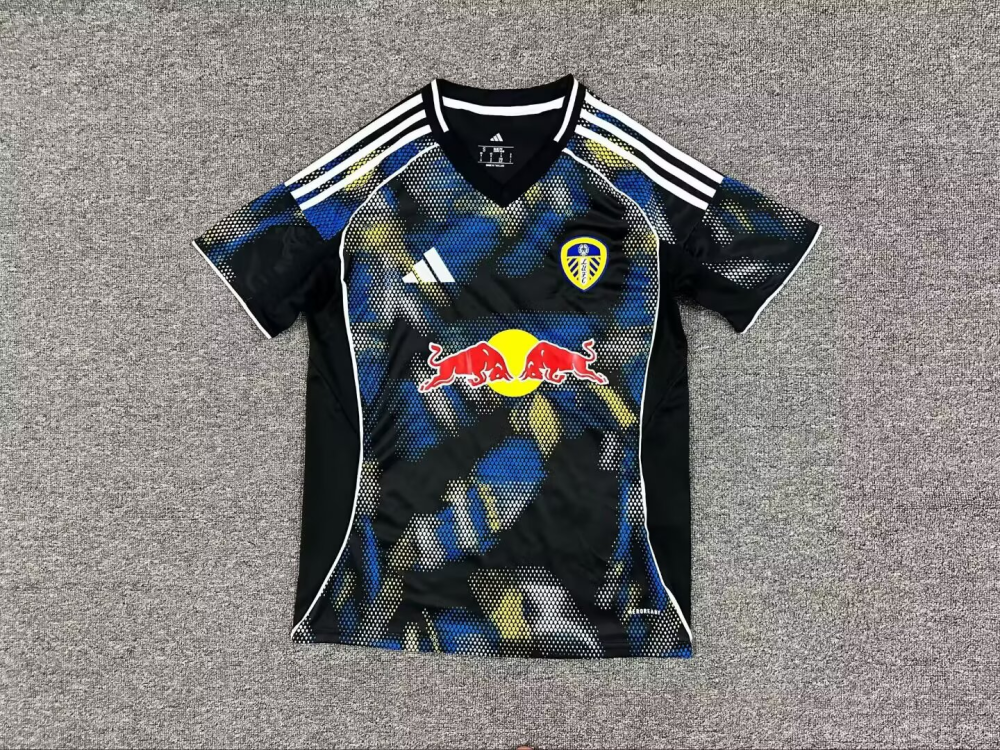 （S-2XL）1:1 Copy Top Quality 2025/2026 Leeds United 2nd Away Football Jersey （Fan Edition）