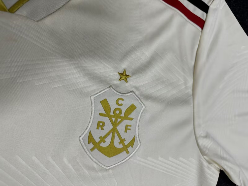 （S-4XL）1:1 Copy Top Quality 2025/2026 CR Flamengo Away Football Jersey （ Fan Edition）