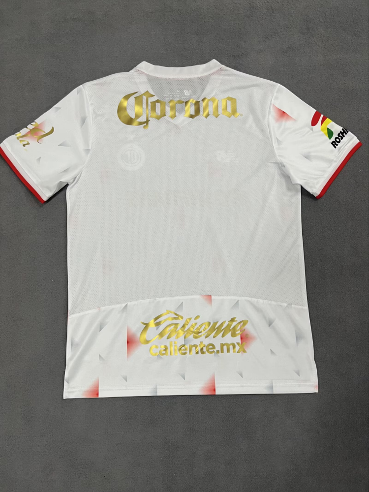（S-4XL）1:1 Copy Top Quality 2025/2026 Toluca Away  Football Jersey （Fan Edition）
