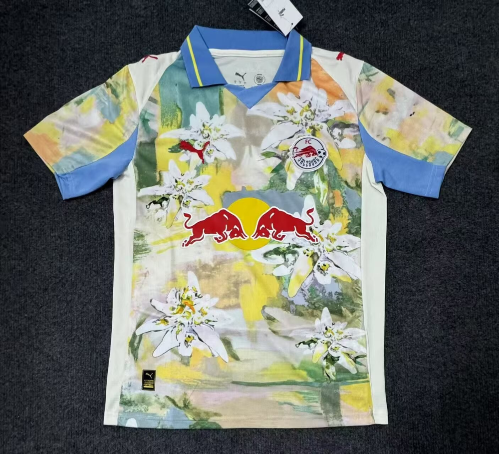（S-2XL）1:1 Copy Top Quality 2025/2026  RB Leipzig Away Football Jersey （ Fan Edition）