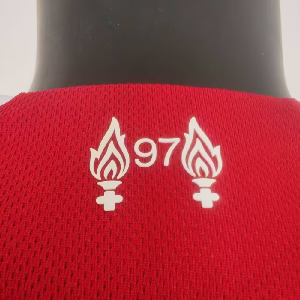 （S-4XL）1:1 Copy Top Quality 2025/2026 Liverpool Home long sleeves Football Jersey （Player Edition）