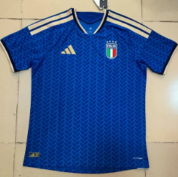 （S-3XL）1:1 Copy Top Quality 2025/2026 Italy Home Football Jersey （Player Edition）
