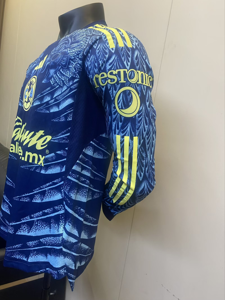 （S-3XL）1:1 Copy Top Quality 2025/2026 CF América Special Edition long sleeves Football Jersey （Player Edition）