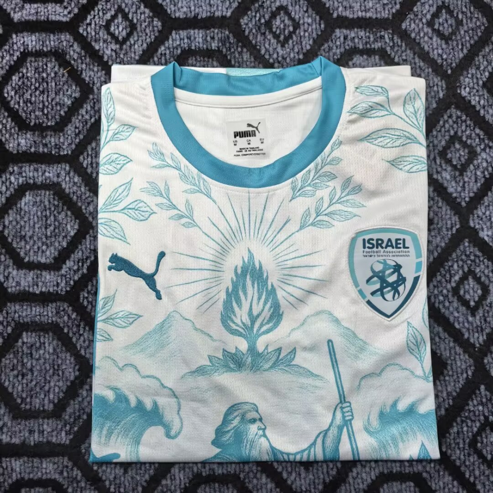 （S-2XL）1:1 Copy Top Quality 2025/2026 Israel Home Football Jersey （Fan Edition）