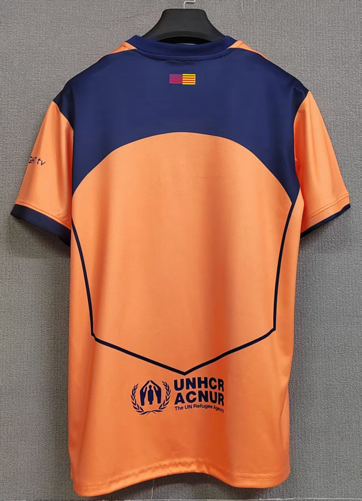 （S-4XL）1:1 Copy Top Quality 2025/2026 Barcelona 2nd Away Football Jersey （ Fan Edition）