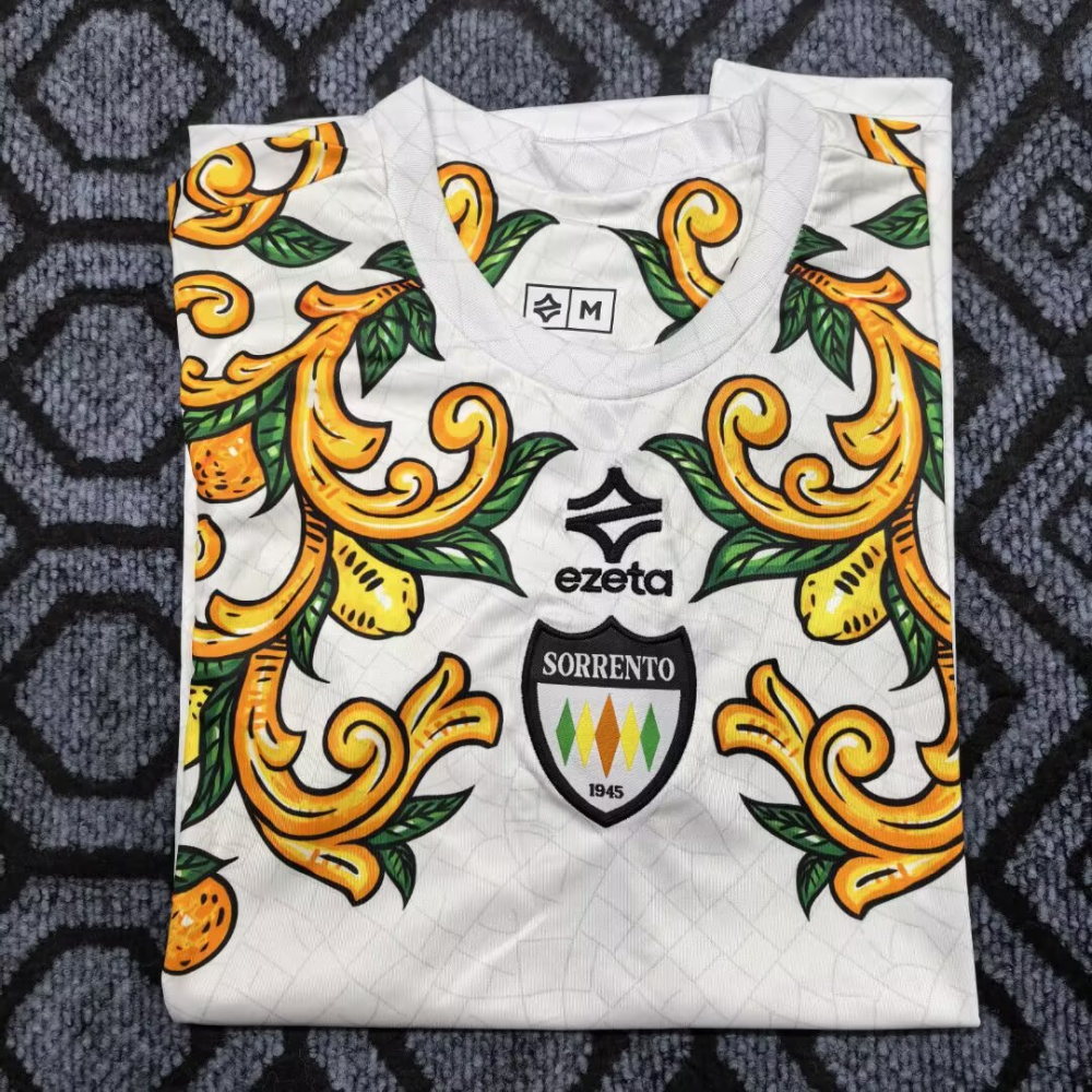 （S-2XL）1:1 Copy Top Quality 2025/2026 Sorrento 1945 Special Edition Football Jersey （ Fan Edition）