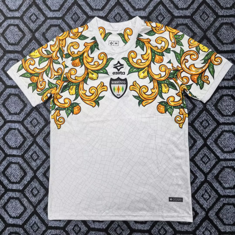 （S-2XL）1:1 Copy Top Quality 2025/2026 Sorrento 1945 Special Edition Football Jersey （ Fan Edition）
