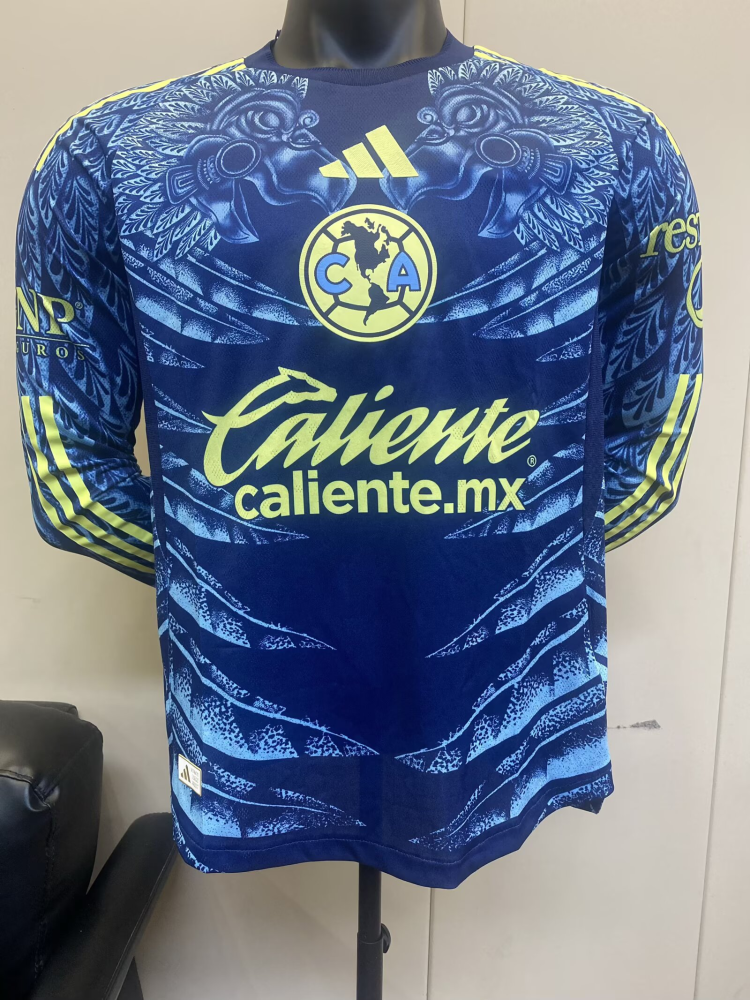 （S-3XL）1:1 Copy Top Quality 2025/2026 CF América Special Edition long sleeves Football Jersey （Player Edition）