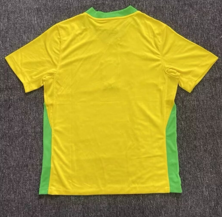 （S-2XL）1:1 Copy Top Quality 2025/2026 Brazil Home Football Jersey （ Fan Edition）