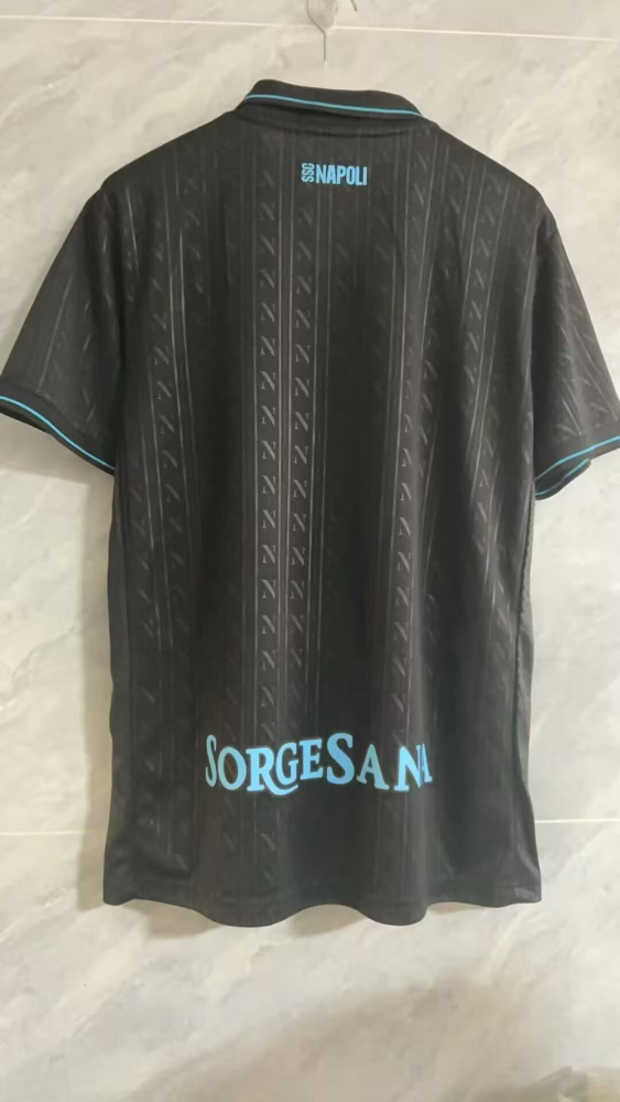 （S-4XL）1:1 Copy Top Quality 2025/2026 Napoli 2nd Away Football Jersey （ Fan Edition）