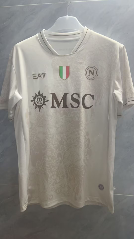 （S-4XL）1:1 Copy Top Quality 2025/2026 Napoli Away Football Jersey （ Fan Edition）