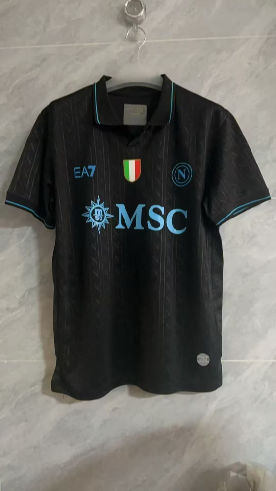 （S-4XL）1:1 Copy Top Quality 2025/2026 Napoli 2nd Away Football Jersey （ Fan Edition）