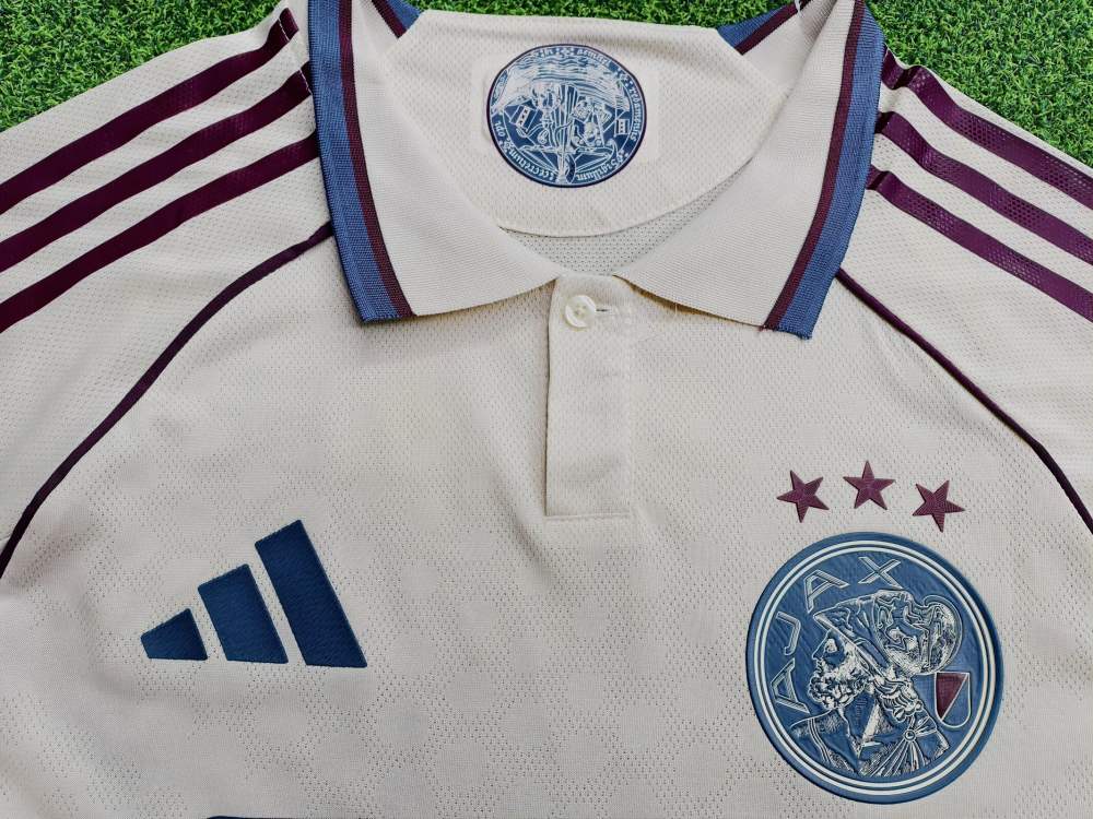（S-2XL）1:1 Copy Top Quality 2025/2026 Ajax 2nd Away Football Jersey （ Player Edition）