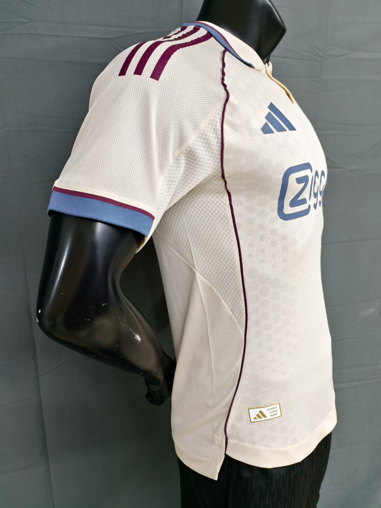 （S-2XL）1:1 Copy Top Quality 2025/2026 Ajax 2nd Away Football Jersey （ Player Edition）