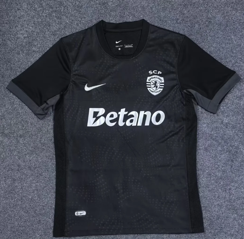 （S-2XL）1:1 Copy Top Quality 2025/2026 Sporting Lisbon  Away Football Jersey （Fan Edition）