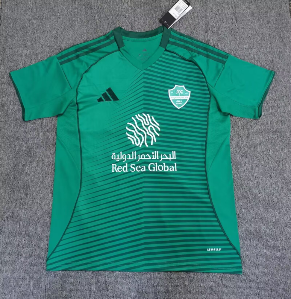 （S-2XL）1:1 Copy Top Quality 2025/2026 Al-Ahli SFC Away Football Jersey （ Fan Edition）