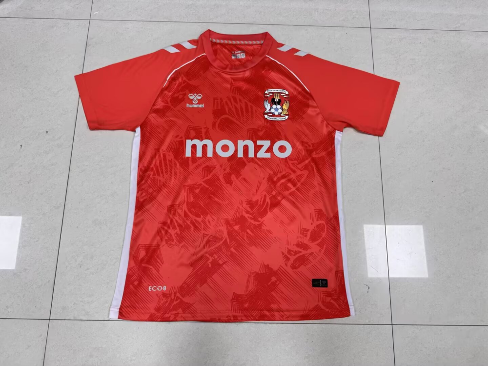 （S-4XL）1:1 Copy Top Quality 2025/2026  Coventry City Away Football Jersey （Fan Edition）