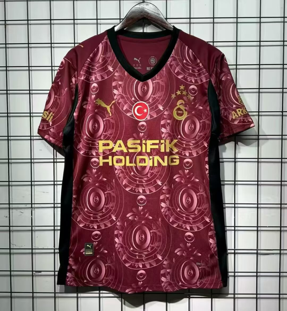 （S-4XL）1:1 Copy Top Quality 2025/2026 Galatasaray 2nd Away Football Jersey （ Fan Edition）