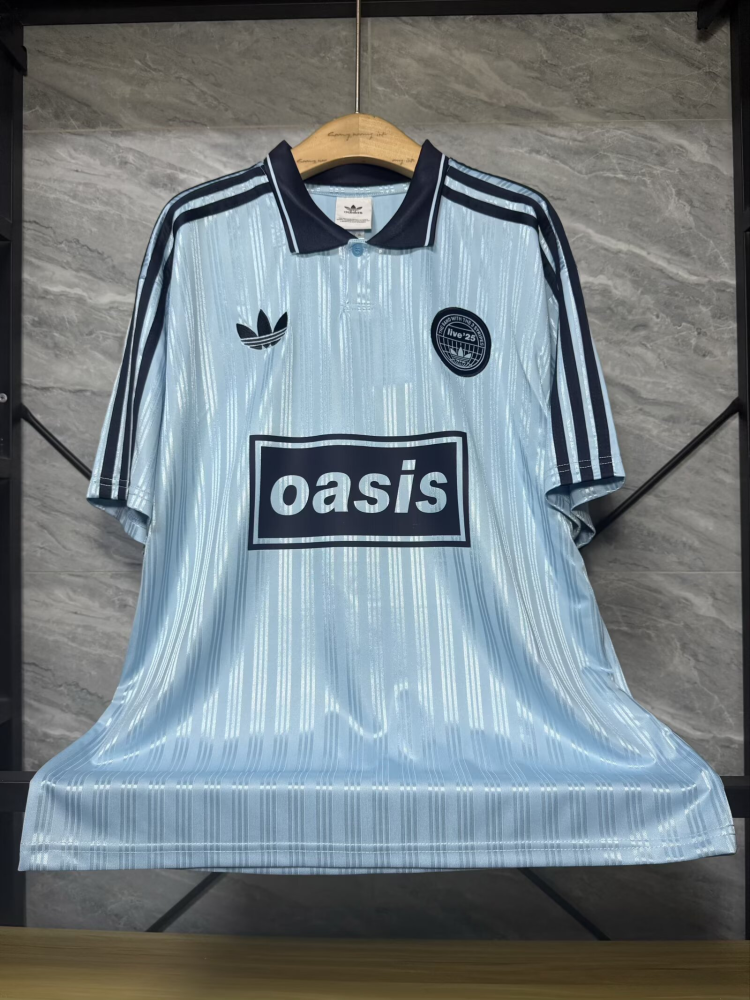 （S-2XL）1:1 Copy Top Quality 2025/2026 oasis x Adidas joint edition  Football Jersey （Fan Edition）