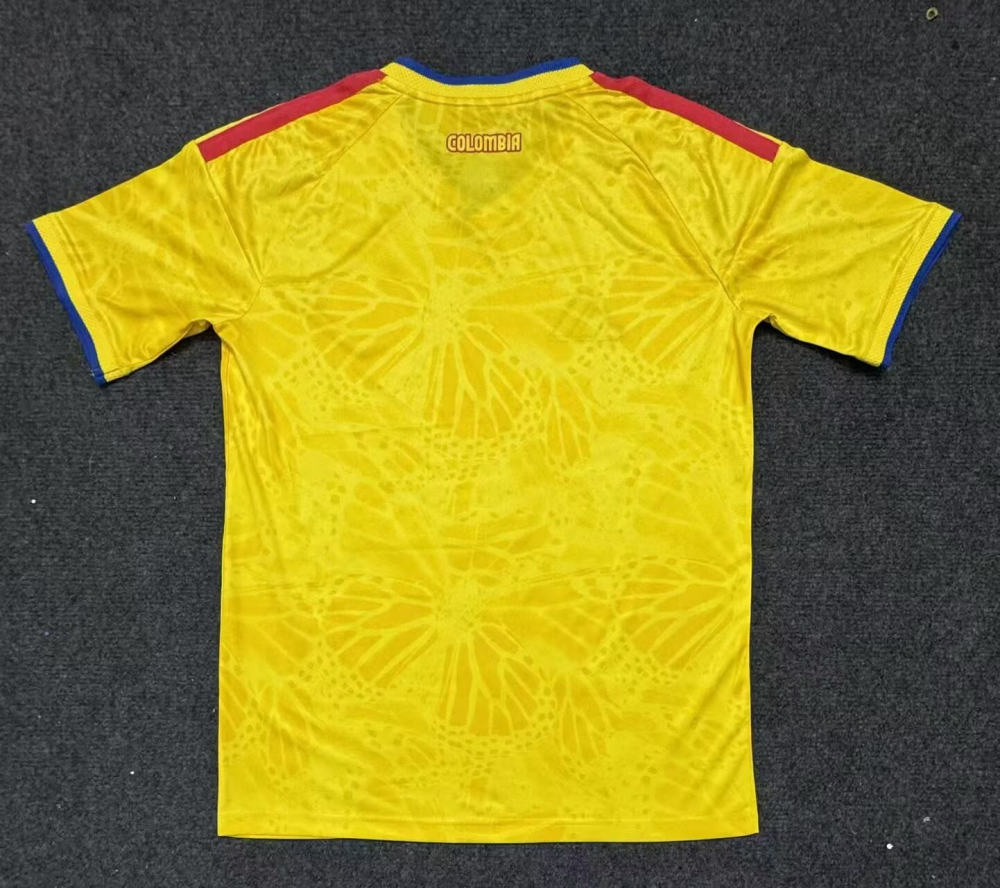 （S-4XL）1:1 Copy Top Quality 2025/2026 Colombia Home Football Jersey （ Fan Edition）