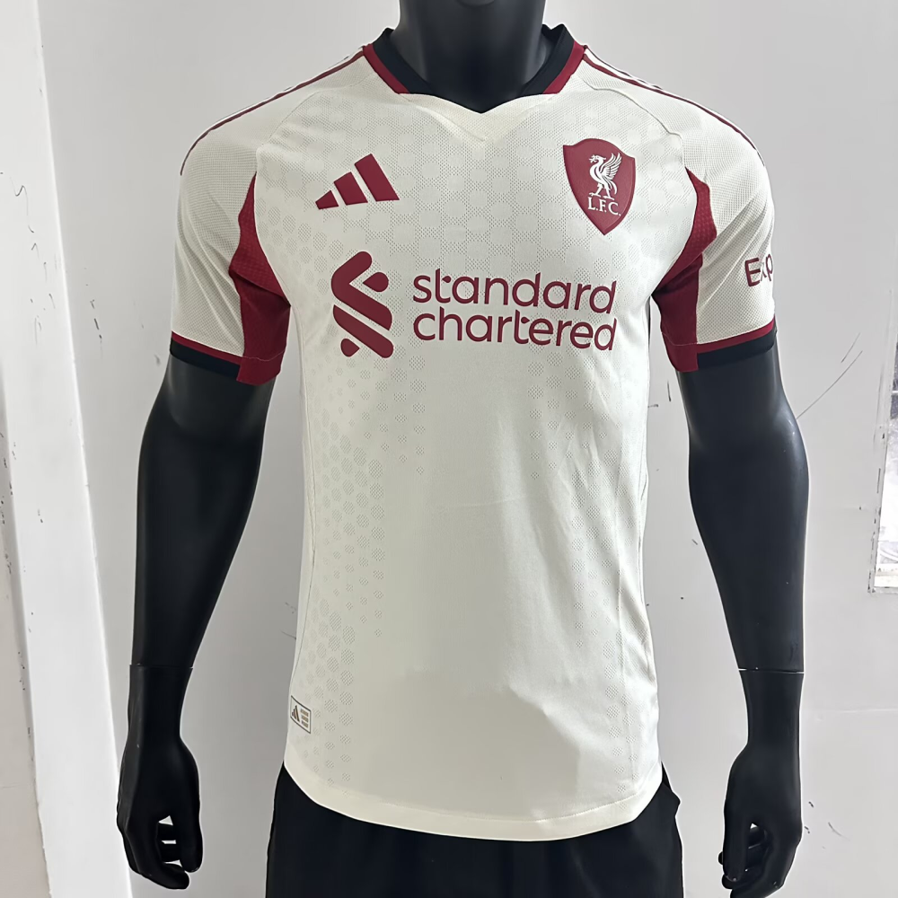 （S-4XL）1:1 Copy Top Quality 2025/2026 Liverpool Away Football Jersey （Fan Edition）（Player Edition）