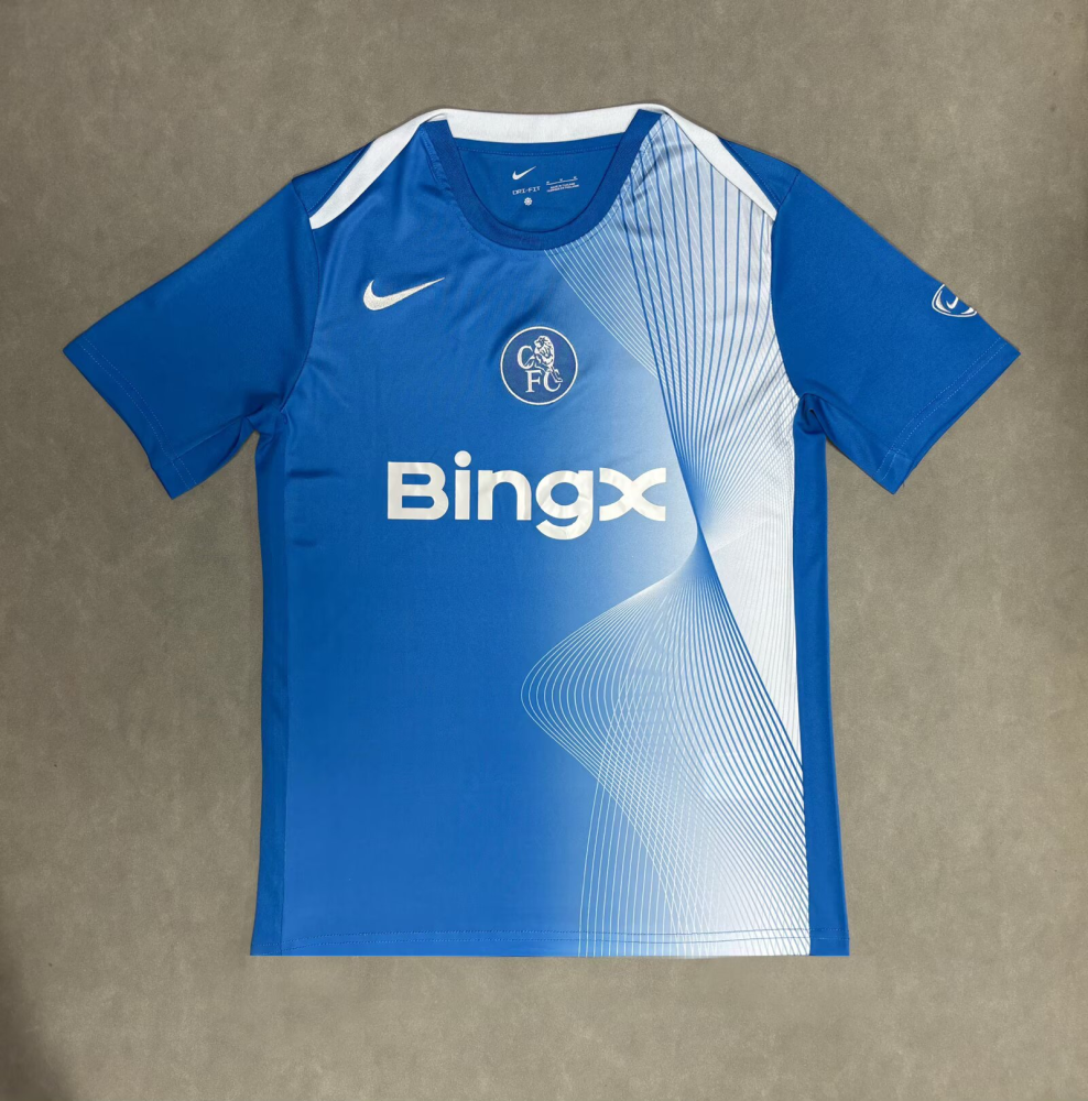 （S-4XL）1:1 Copy Top Quality 2025/2026 Chelsea 2nd Away Football Jersey （ Fan Edition）