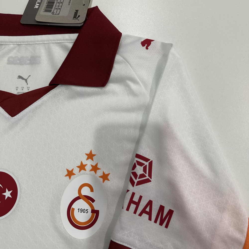 （S-4XL）1:1 Copy Top Quality 2025/2026 Galatasaray Away Football Jersey （ Player Edition）