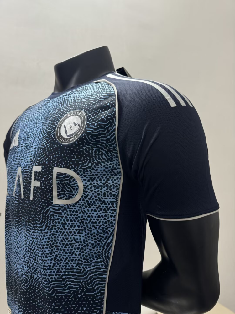 （S-4XL）1:1 Copy Top Quality 2025/2026 Al Nassr FC Away Football Jersey （ Player Edition）