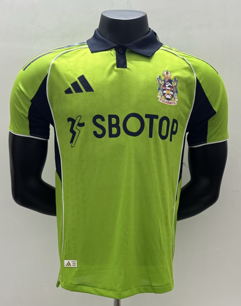 （S-2XL）1:1 Copy Top Quality 2025/2026 Fulham  Away Football Jersey （Player Edition）