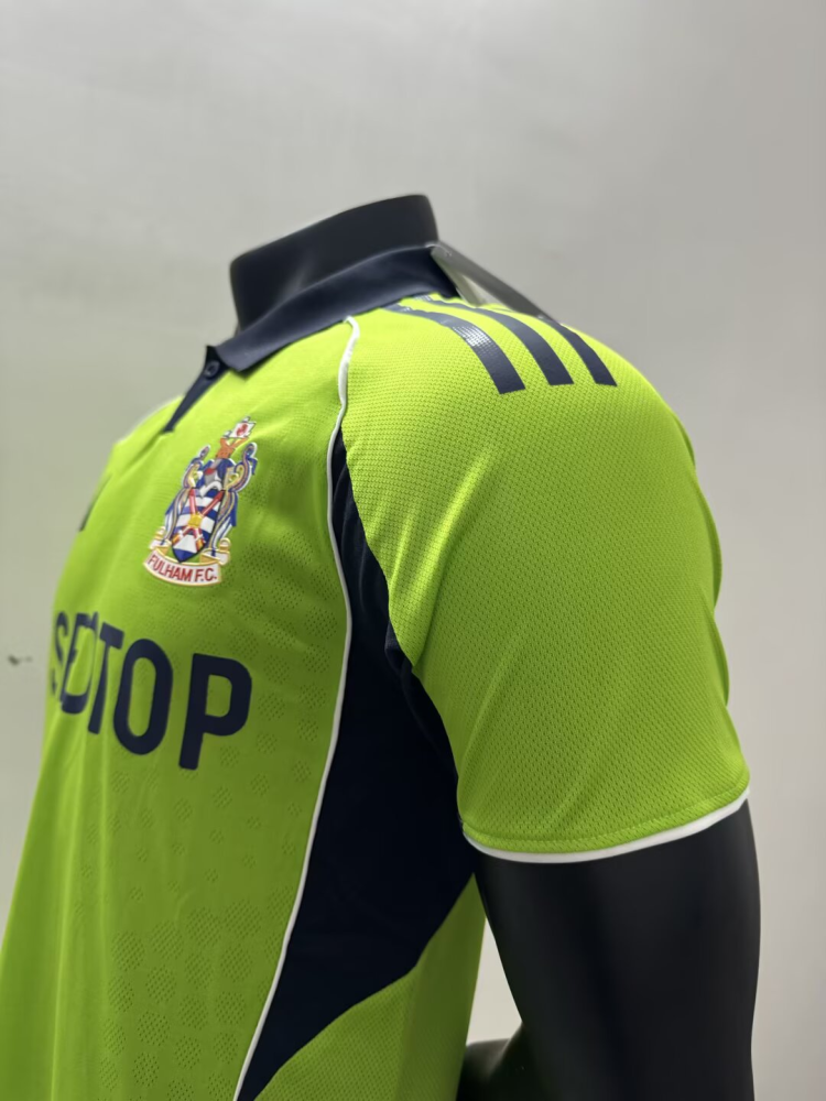 （S-2XL）1:1 Copy Top Quality 2025/2026 Fulham  Away Football Jersey （Player Edition）