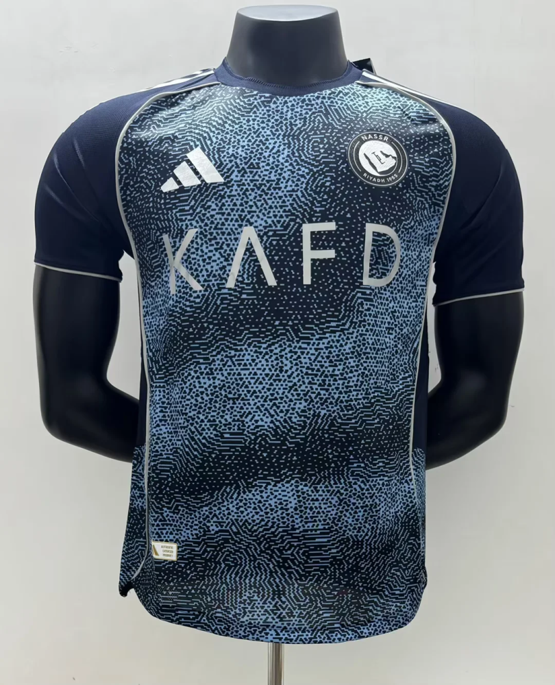 （S-4XL）1:1 Copy Top Quality 2025/2026 Al Nassr FC Away Football Jersey （ Player Edition）