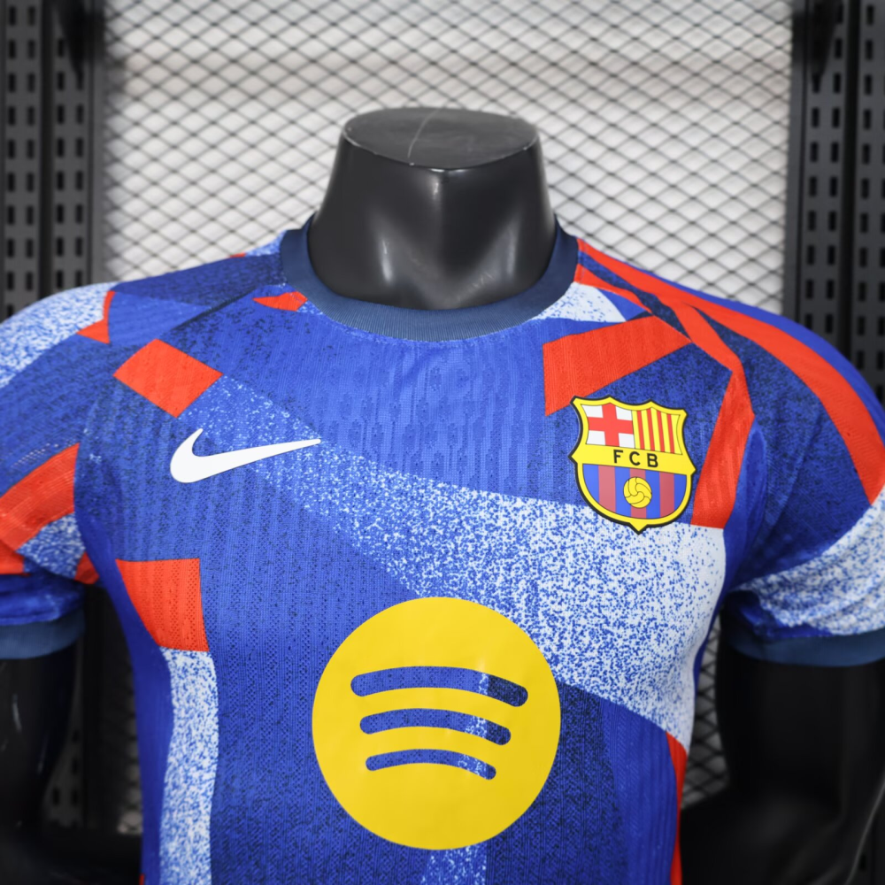 （S-2XL）1:1 Copy Top Quality 2025/2026 Barcelona  Football Jersey （Player Edition）