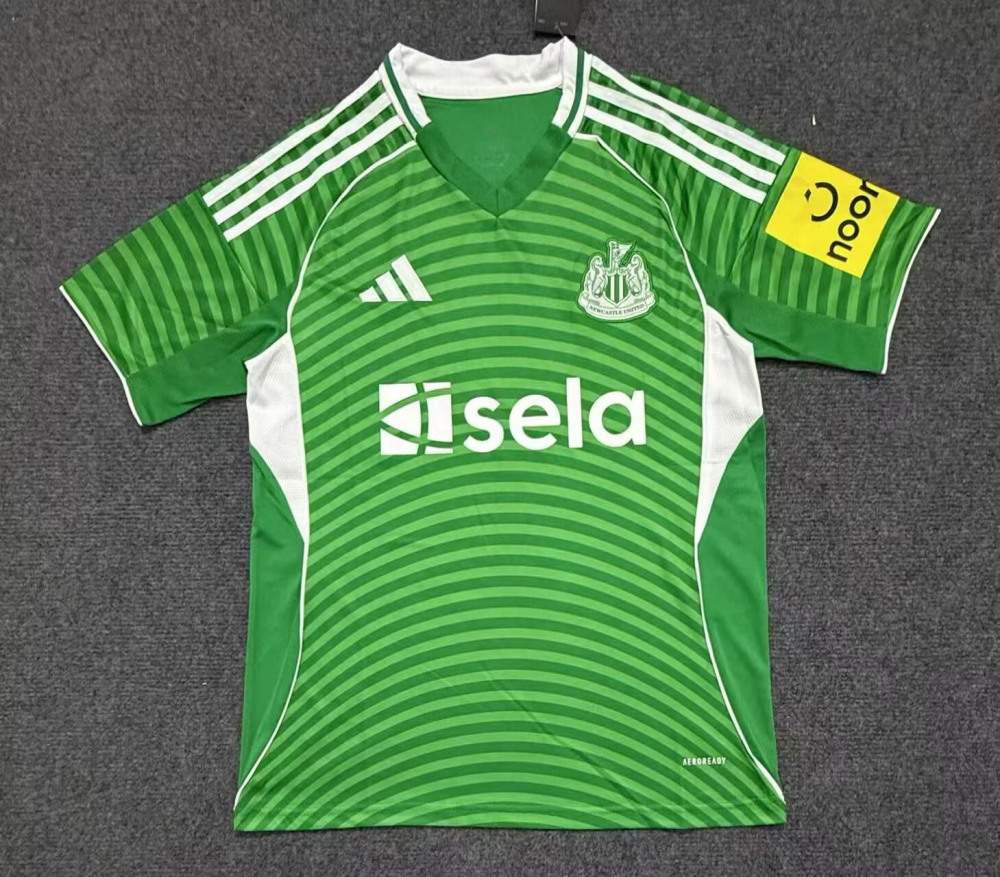 （S-4XL）1:1 Copy Top Quality 2025/2026 Newcastle United Away football jersey （ Fan Edition）