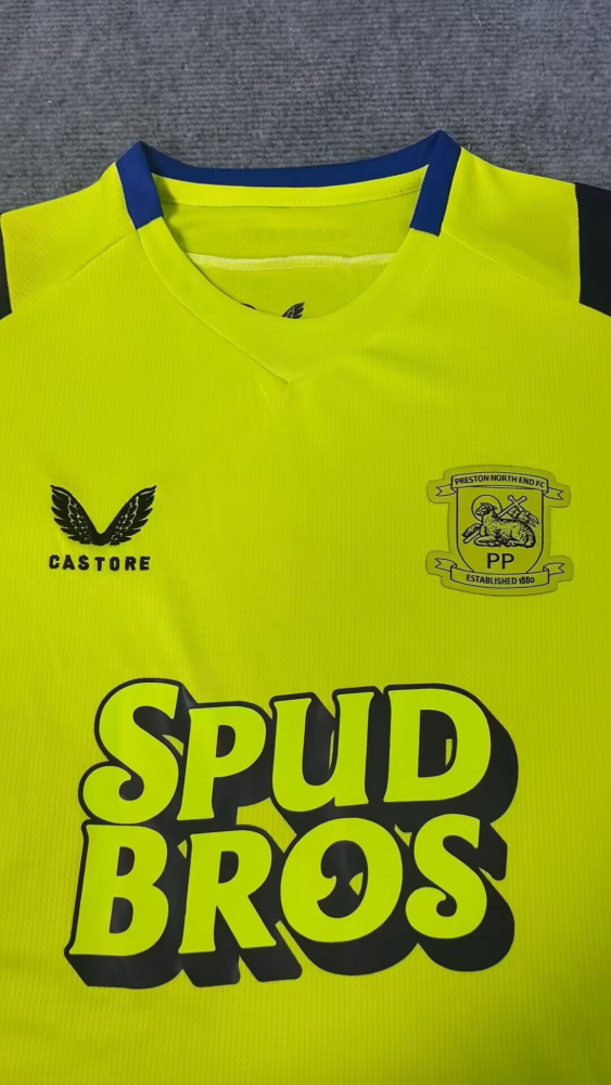 （S-4XL）1:1 Copy Top Quality 2025/2026 Preston North End Third Football Jersey （Fan Edition）