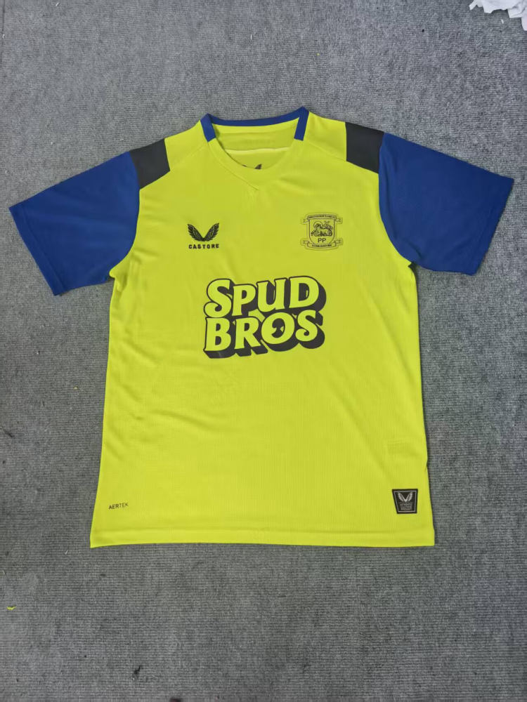 （S-4XL）1:1 Copy Top Quality 2025/2026 Preston North End Third Football Jersey （Fan Edition）