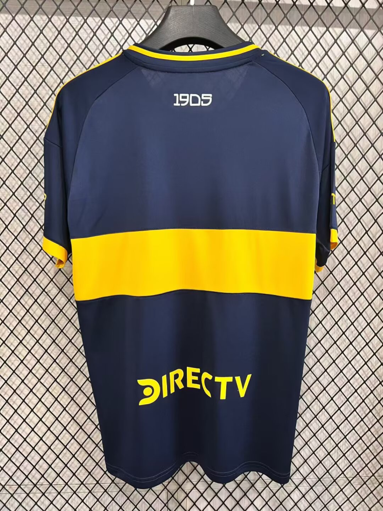 （S-4XL）1:1 Copy Top Quality 2025/2026 Boca Juniors Home Football Jersey (Fan Edition)