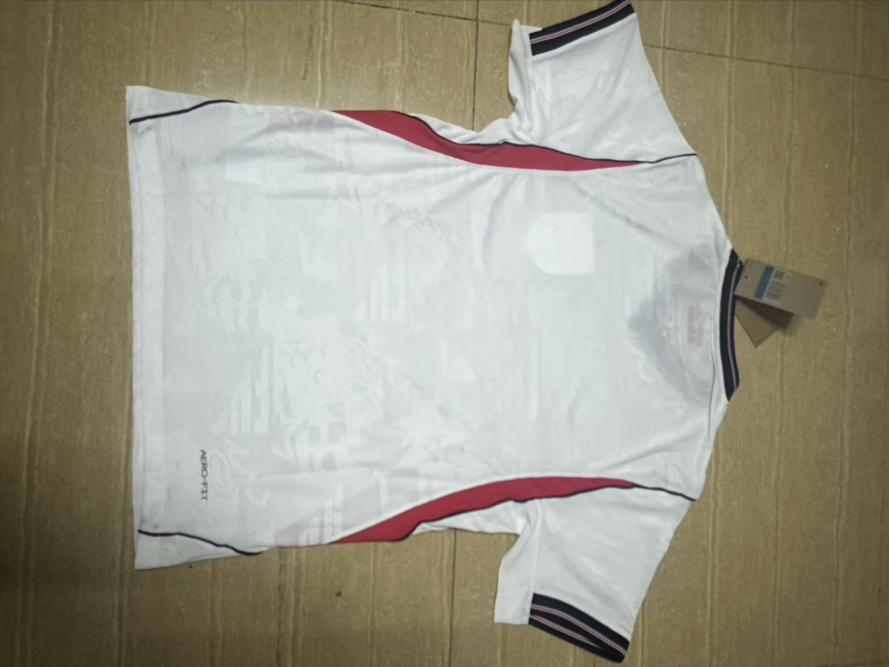 （S-4XL）1:1 Copy Top Quality 2026 England Home Football Jersey （ Fan Edition）