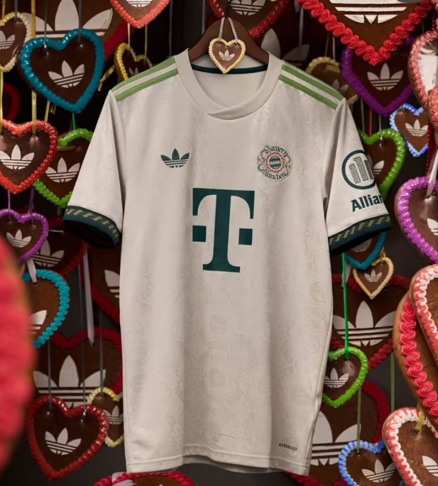 （S-3XL）1:1 Copy Top Quality 2025/2026 Bayern Munich Oktoberfest Special Edition Football Jersey (Player Edition)