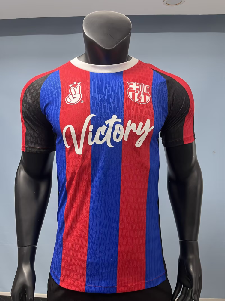 （S-2XL）1:1 Copy Top Quality 2025/2026 Barcelona Special Edition  Football Jersey （Player Edition）