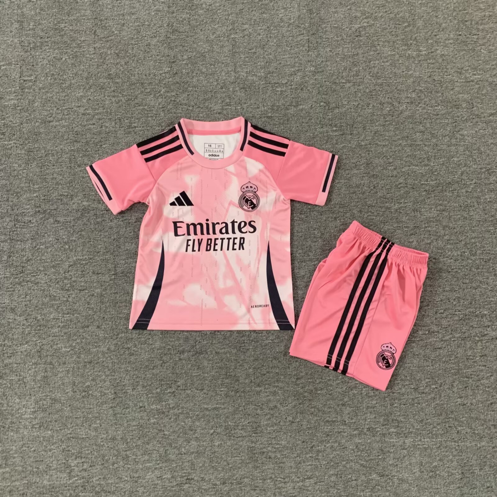 （16-28）1:1 Copy Top Quality 2025/2026 Real Madrid Football Jersey (Kids)