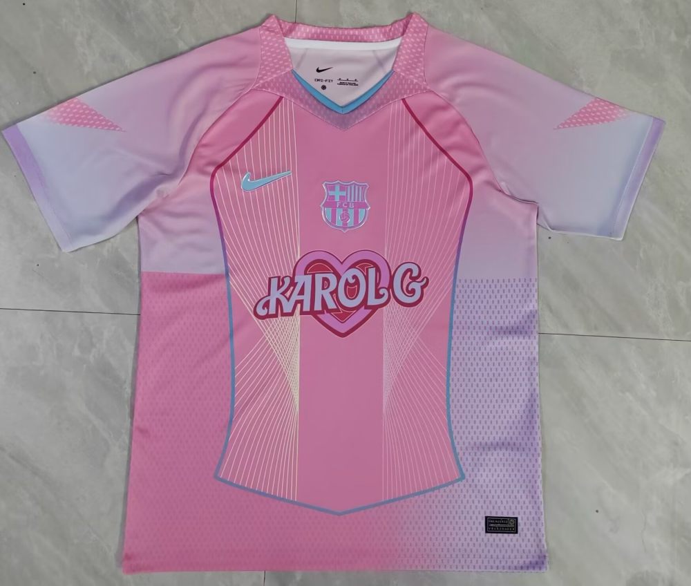 （S-4XL）1:1 Copy Top Quality 2025/2026 Barcelona  Football Jersey （ Fan Edition）