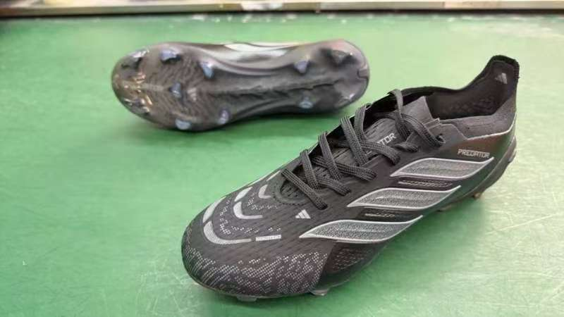 Adidas Predator 26 Full Knit With Laces High Top FG Football Shoes PREDATOR ACCURACY FG BOOTS 39-45（Football Hhoes）
