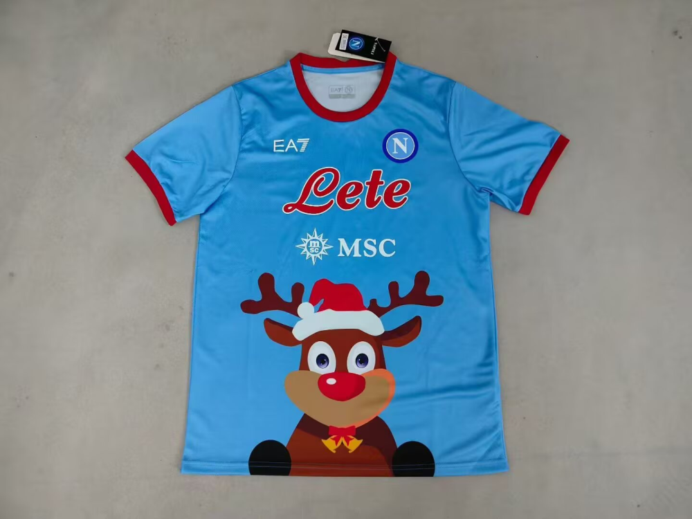 （S-4XL）1:1 Copy Top Quality 2025/2026 Napoli Special Edition Football Jersey （ Fan Edition）
